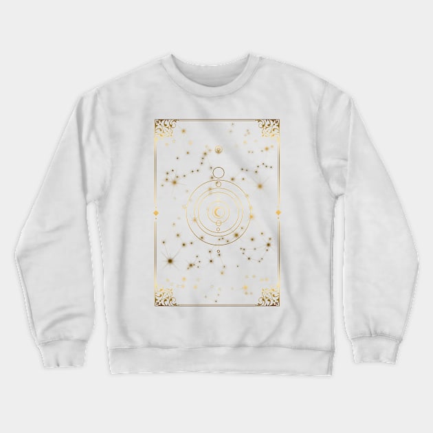 Crescent City Planet notebook design Crewneck Sweatshirt by AvviareArt